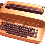 electronic typewriter